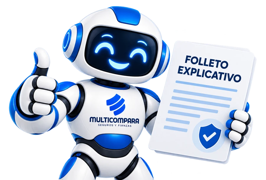 Robot de Multicompara con el folleto explicativo
